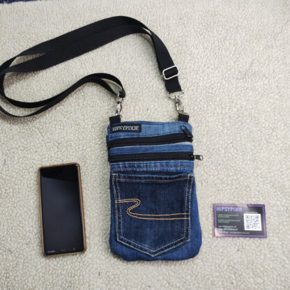Denim Tasje van een gerecyclede spijkerbroek - Image 4
