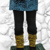Geelzwart gestreepte beenwarmers - Image 2